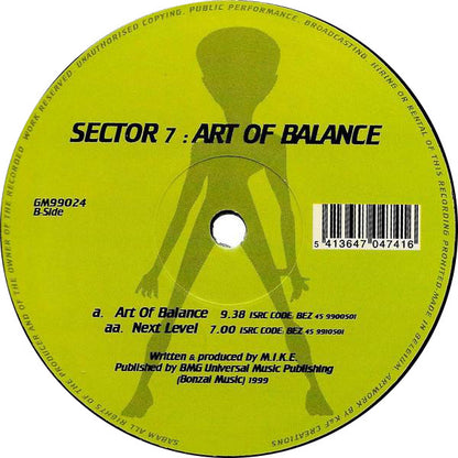 Sector 7 (2) : Art Of Balance (12")