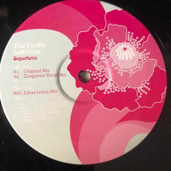 The Funky Lowlives : Superlove (12")