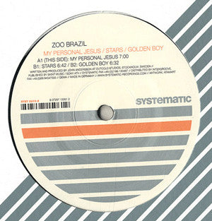 Zoo Brazil : My Personal Jesus / Stars / Golden Boy (12")