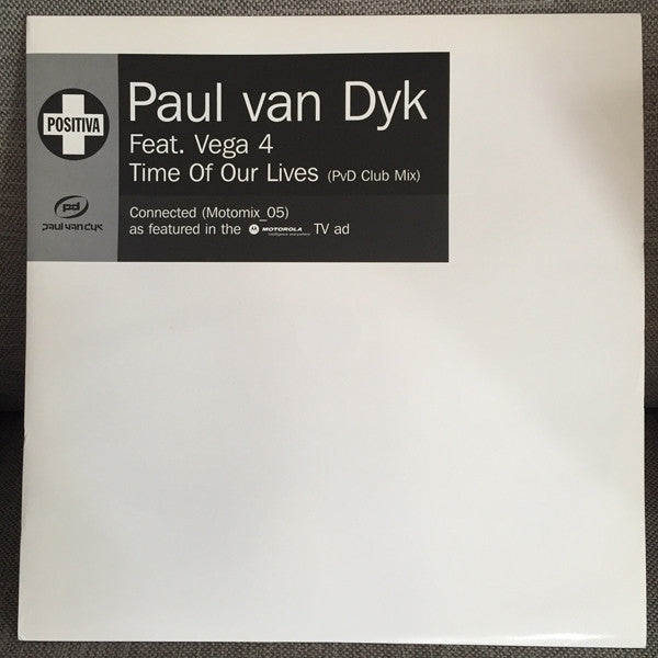 Paul van Dyk : Time Of Our Lives / Connected (12", Promo)