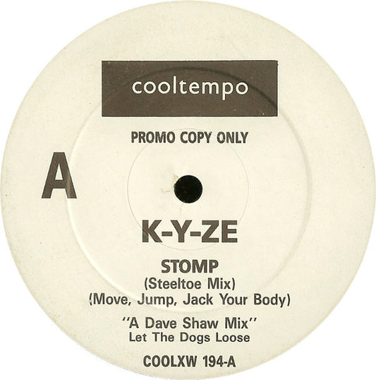 K-Yze : Stomp (Move, Jump, Jack Your Body) (12", Promo)