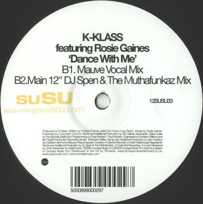 K-Klass : Dance With Me (12")