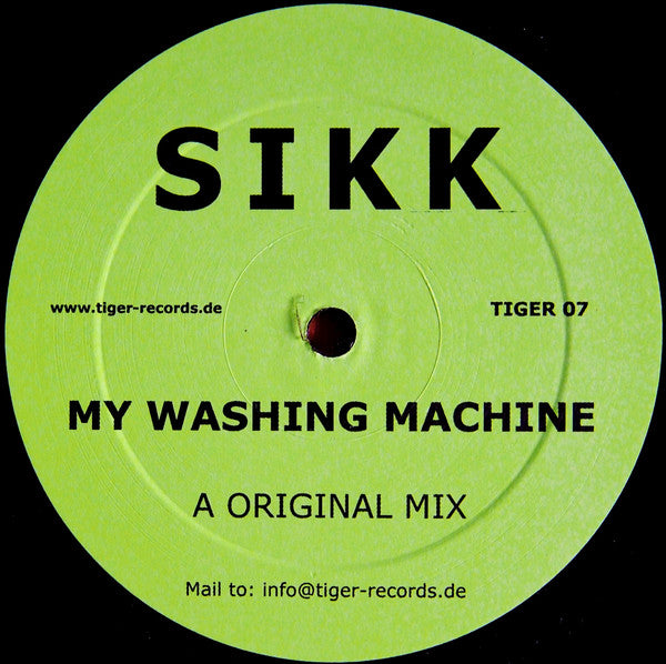 Sikk : My Washing Machine (12")