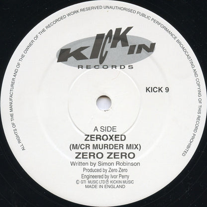 Zero Zero : Zeroxed (12")