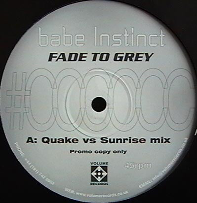 Babe Instinct (2) : Fade To Grey (12", Promo)