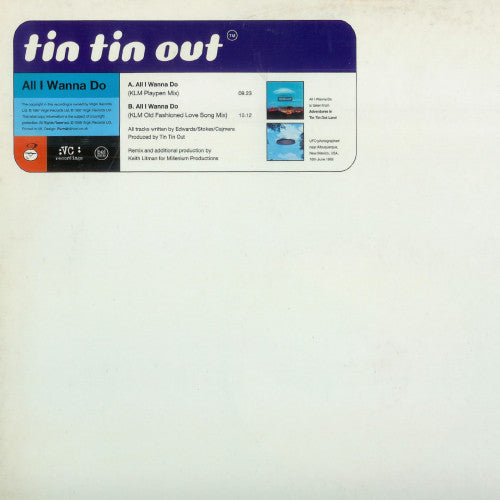 Tin Tin Out : All I Wanna Do (12")