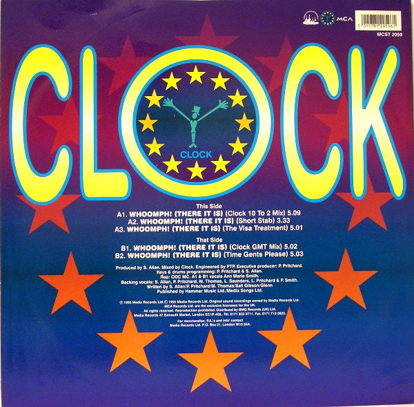 Clock : Whoomph! (There It Is) (12")
