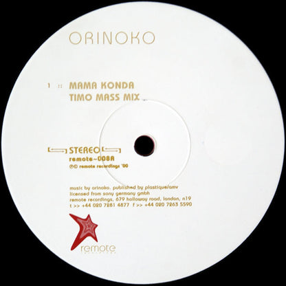 Orinoko : Mama Konda (12")