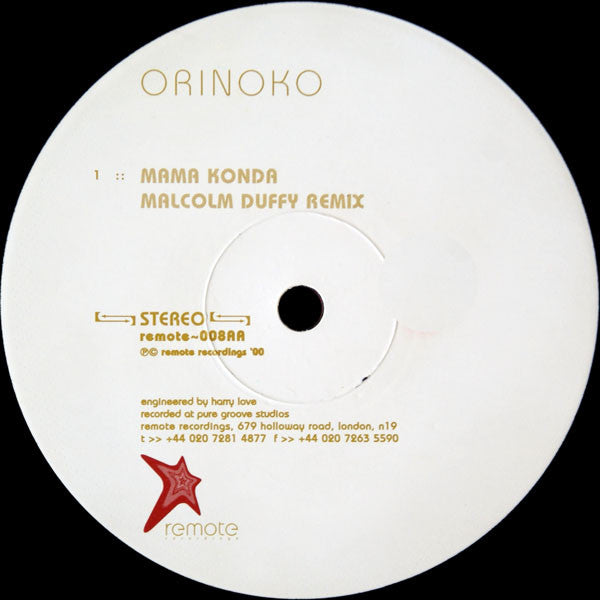 Orinoko : Mama Konda (12")