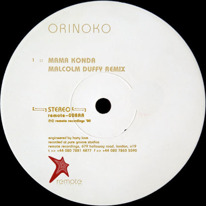 Orinoko : Mama Konda (12")