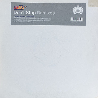 ATB : Don't Stop (Remixes) (12", Ltd)