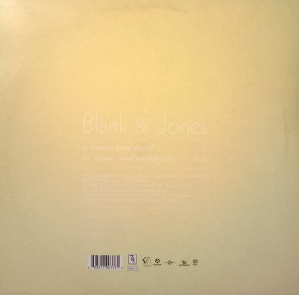 Blank & Jones : Cream (12", Single)