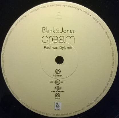 Blank & Jones : Cream (12", Single)