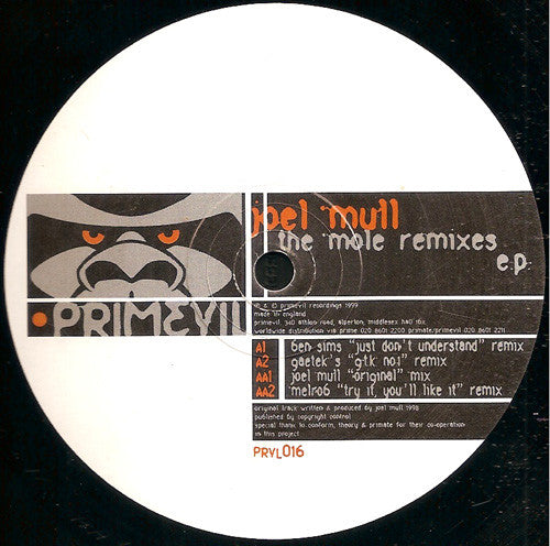 Joel Mull : The Mole Remixes E.P. (12", EP)