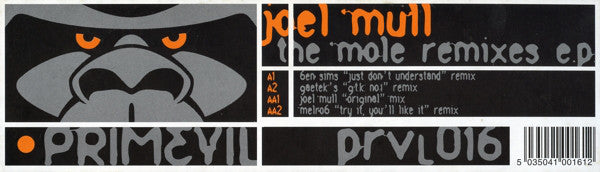 Joel Mull : The Mole Remixes E.P. (12", EP)