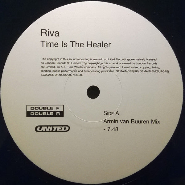 Riva : Time Is The Healer (Remixes) (2x12")