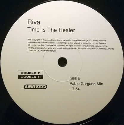 Riva : Time Is The Healer (Remixes) (2x12")