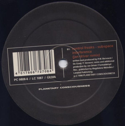 Control Freaks : Subspace Interference (12")