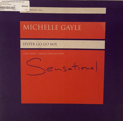 Michelle Gayle : Sensational (12", S/Sided, Promo)