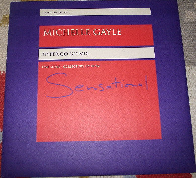 Michelle Gayle : Sensational (12", S/Sided, Promo)