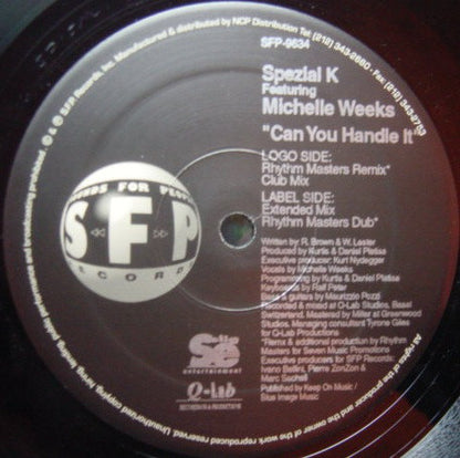 Spezial K : Can You Handle It (12")