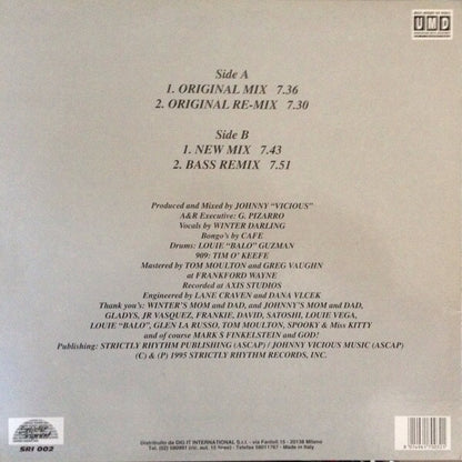 Winter Darling : Higher Love (12")