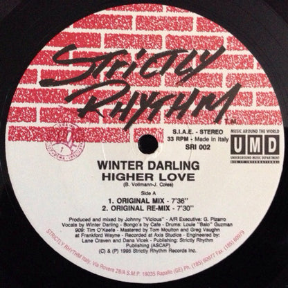 Winter Darling : Higher Love (12")