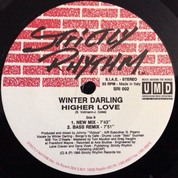 Winter Darling : Higher Love (12")