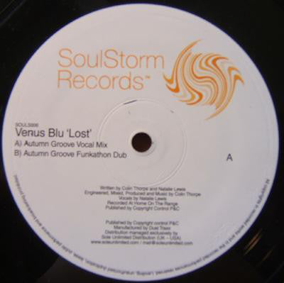 Venus Blu : Lost (12")