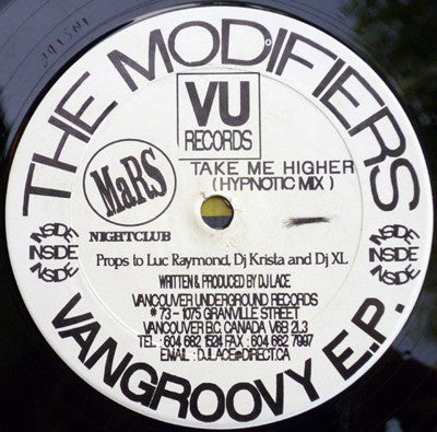 The Modifiers : Vangroovy E.P. (12")