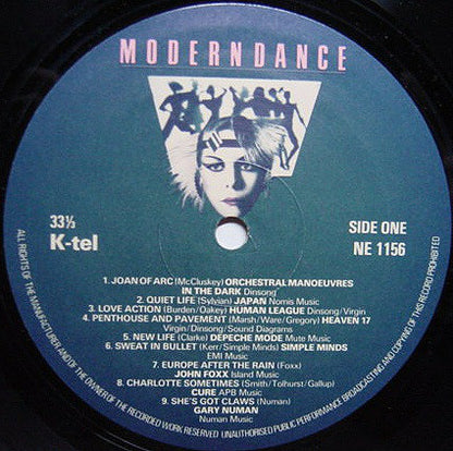 Various : Modern Dance (LP, Comp, RP, Dam)