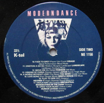 Various : Modern Dance (LP, Comp, RP, Dam)