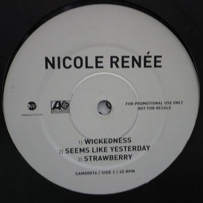 Nicole Renée : Nicole Renée (12", Promo, Smplr)