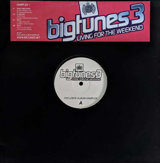 Various : Big Tunes 3 'Living For The Weekend'  (12", Smplr)