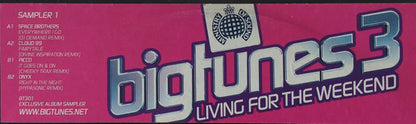 Various : Big Tunes 3 'Living For The Weekend'  (12", Smplr)