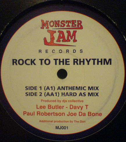 DJ's Collective : Rock To The Rhythm (12", Ltd)