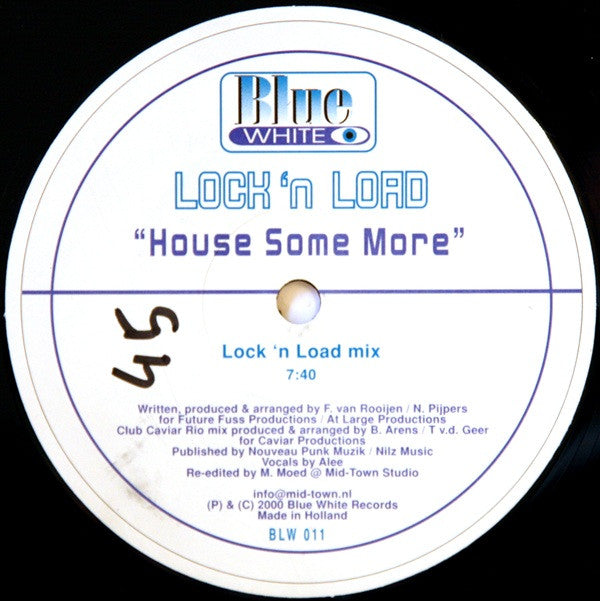Lock 'n Load : House Some More (12")