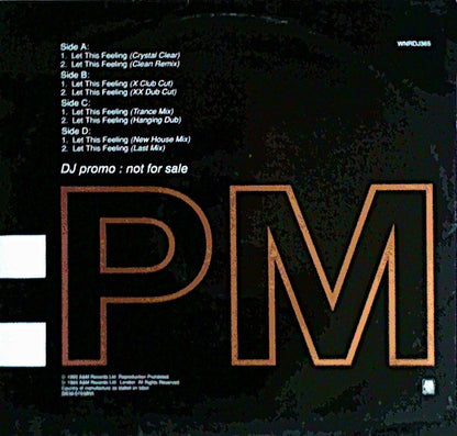 Simone Angel : Let This Feeling (Remixes) (2x12", Promo)