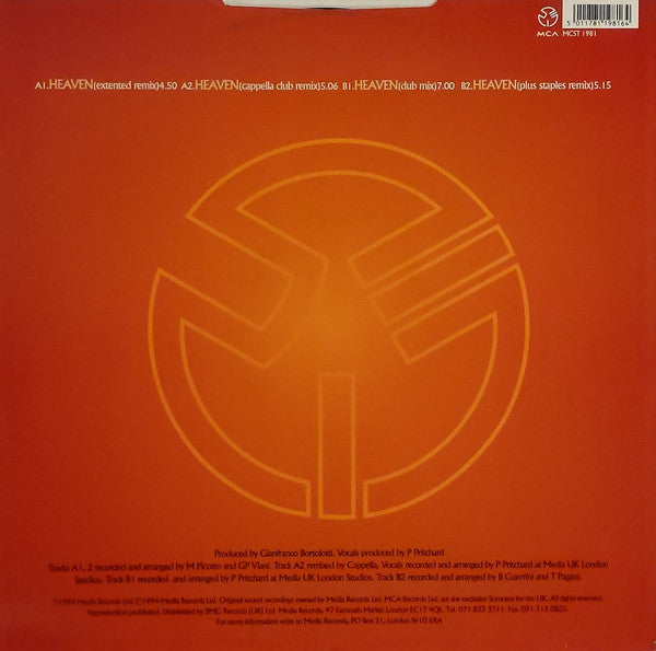 Fits Of Gloom : Heaven (12", Single)