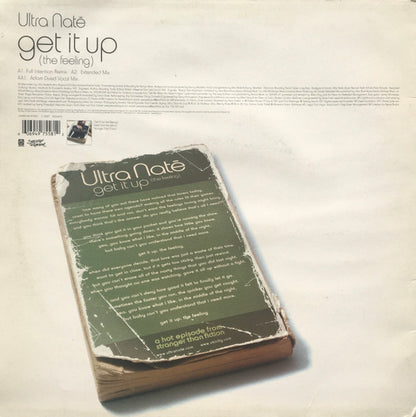 Ultra Naté : Get It Up (The Feeling) (12")