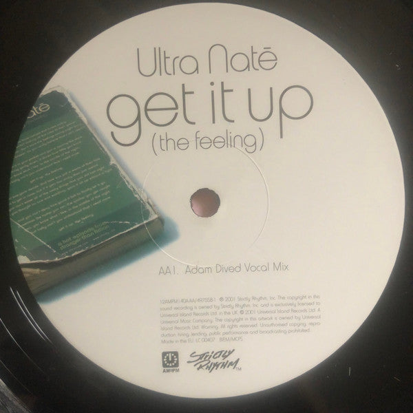 Ultra Naté : Get It Up (The Feeling) (12")