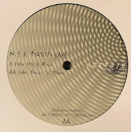 N.S* & David Jay (3) : Hit & Run (12")