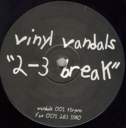 Vinyl Vandals : Won't Stop Rocking / 2-3 Break (12")