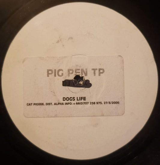 DJ Lick : Dog's Life (12", TP, W/Lbl, Sti)