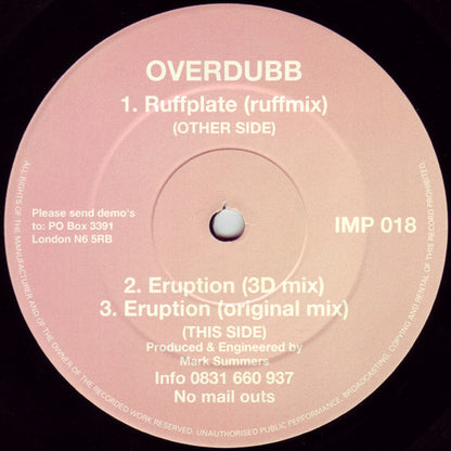 Overdubb : Ruffplate / Eruption (12")