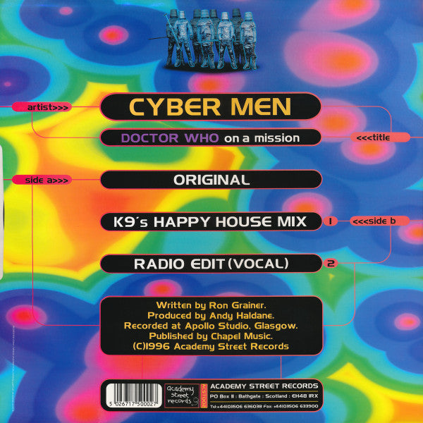Cyber Men : Doctor Who On A Mission  (12")