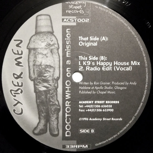 Cyber Men : Doctor Who On A Mission  (12")