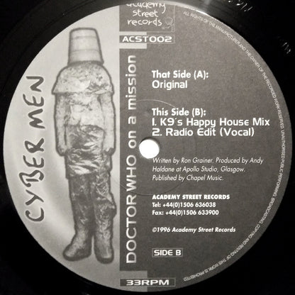 Cyber Men : Doctor Who On A Mission  (12")