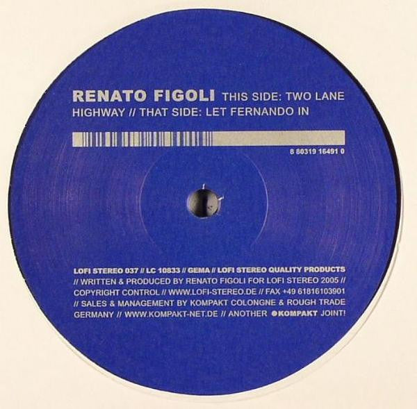 Renato Figoli : Let Fernando In (12", EP)