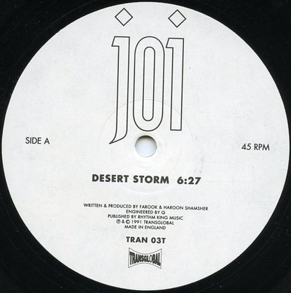 Joi : Desert Storm / Spiritual Get-Together  (12", Promo)